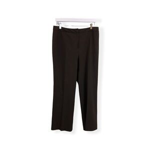 Lafayette 148 Brown Wool Dress Pants